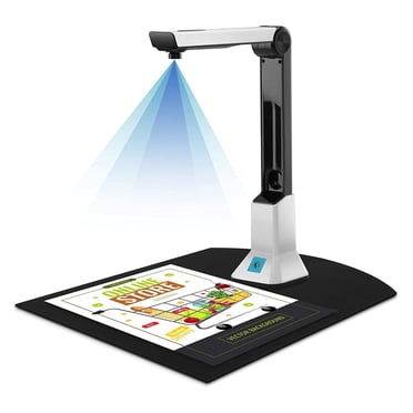 Appareil Photo Numériseur de Documents pour Enseignants, Numériseur de Livres Portable, Format de Capture A4 8MP HD, Numériseur Photo Professionnel pour Fichiers, Compatibilité