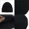 thumbnail image 3 of RXIRUCGD Winter Solid Color Fashionable And Thick Warm Ear Protection Hood( Black ), 3 of 5