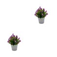 thumbnail image 1 of Maytalsory Elegant For Stylish Home Decor With Fake Flowers And Plants Long-lasting lotus 2Set, 1 of 6