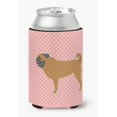 thumbnail image 1 of Carolines Treasures BB3647CC Pug Checkerboard Pink Can or Bottle Hugger, 1 of 1