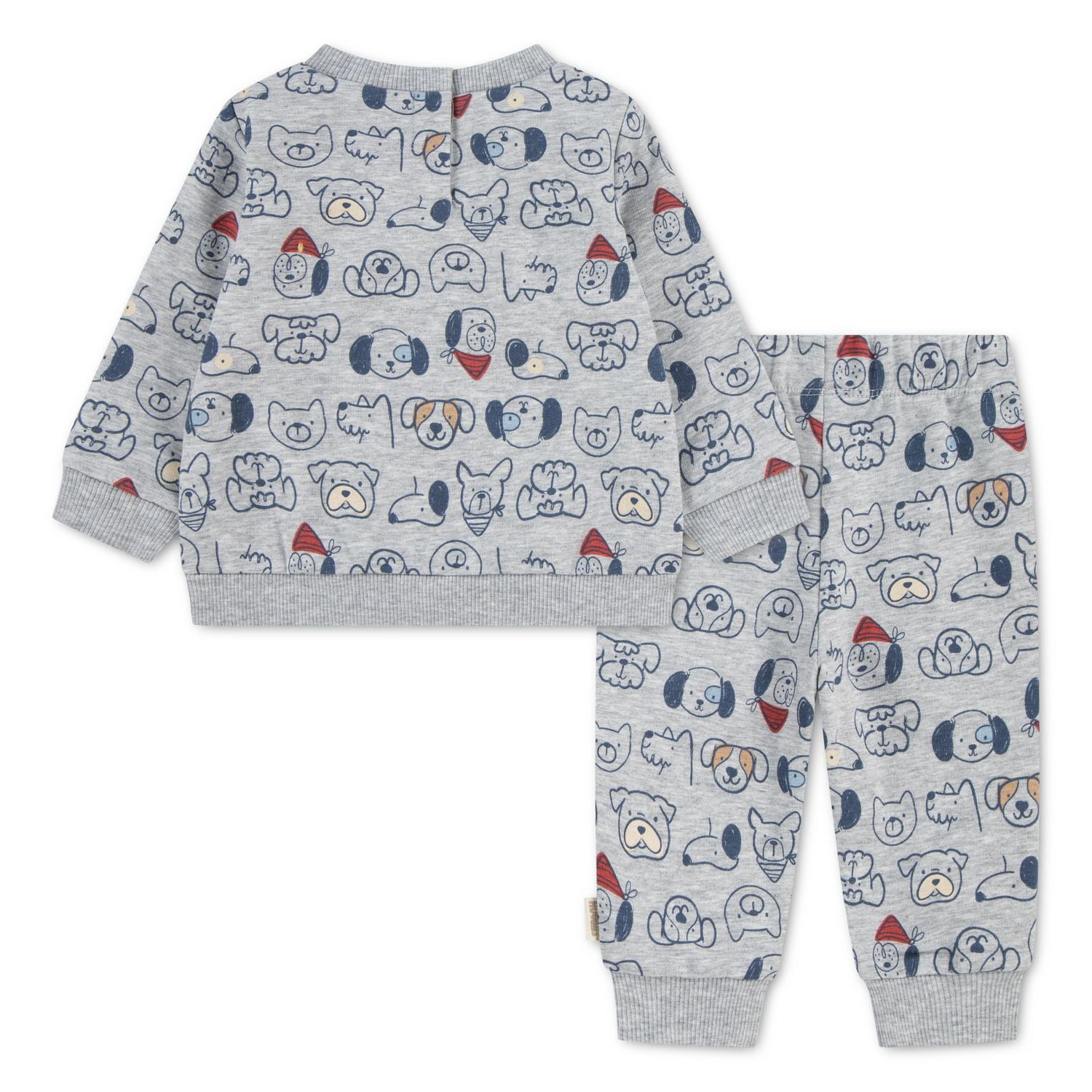 Ensemble Polaire 2 pièces Huggies pour Bébé Garçon: Haut à Manches Longues et Pantalon