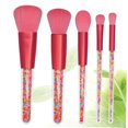 thumbnail image 4 of FONDOTIN 5Pcs Assorted Color Makeup Brush Set with Premium Fiber Bristles for Natural Makeup Look, 4 of 8