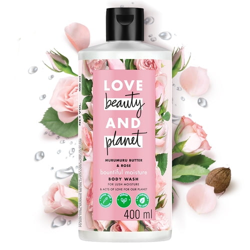 Love Beauty And Planet Murumuru Butter and Rose Moisturizing Body Wash - 400ml