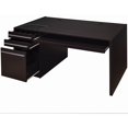 thumbnail image 4 of Bowery Hill Connect It Computer Desk in Cappuccino, 4 of 4