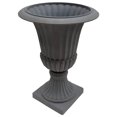 thumbnail image 4 of Angelo Décor MenzoMix 30-inch Murano Urn Planter (Dark Grey Rust), 4 of 5