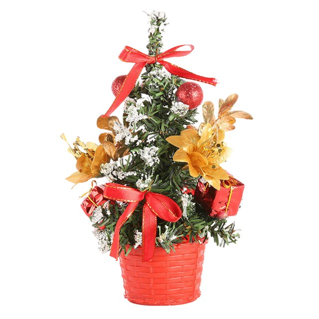 Boovnll Christmas Tree Decorations, Artificial Tabletop Mini Christmas Tree Decorations Festival Miniature Tree 20Cm, Christmas Decorations, Christmas Decor, Christmas Decorations Indoor