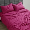 thumbnail image 2 of Nestl Full Sheet Set, 1800 Series Microfiber Deep Pocket 4 Piece Bed Sheet Set, 2 of 8