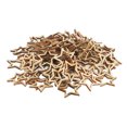 thumbnail image 2 of Star Shape Wooden Pieces, Wooden Hollow Star Decor Beautiful Outstanding Texture Exquisite  for Office, 2 of 7