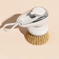 thumbnail image 4 of Large Dish Brush with Integrated Soap Dispenser and Ergonomic Handle for Powerful Kitchen Cleaning, 4 of 6