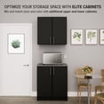 thumbnail image 3 of Armoire de base Prepac Elite avec comptoir en mélamine, 3 of 9