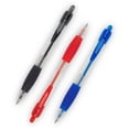 thumbnail image 2 of Merangue Retractable Comfort Grip Ballpoint Pens, Medium Point (1.0mm), Assorted, 50 Pack, 2 of 4