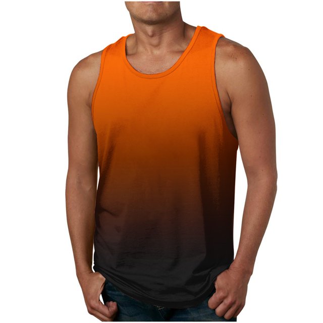 Cameland Men's Basic Casual Muscle Tank Top Sleeveless Crewneck Active Workout T Shirts
