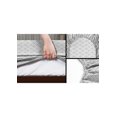 thumbnail image 3 of Ensemble de draps en os de hareng Fabstyles Gris Twin, 3 of 4