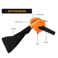 thumbnail image 4 of Computer Cleaner Electric Air Blower, Dust Blowing Dust Computer Dust Collector Air Blower 600W Blower ,Easy to Use, 4 of 7