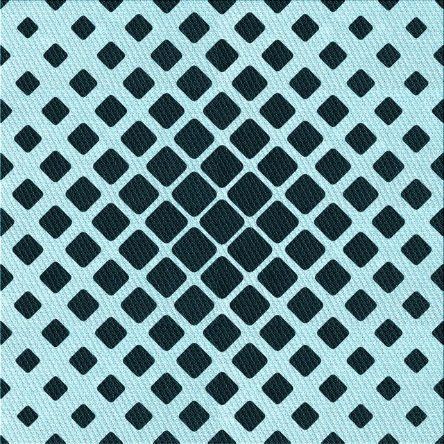Ahgly Company Tapis d'Intérieur Lavables en Machine, Carrés, Transitionnels, Vert Sarcelle Moyen, Carrés de 6'