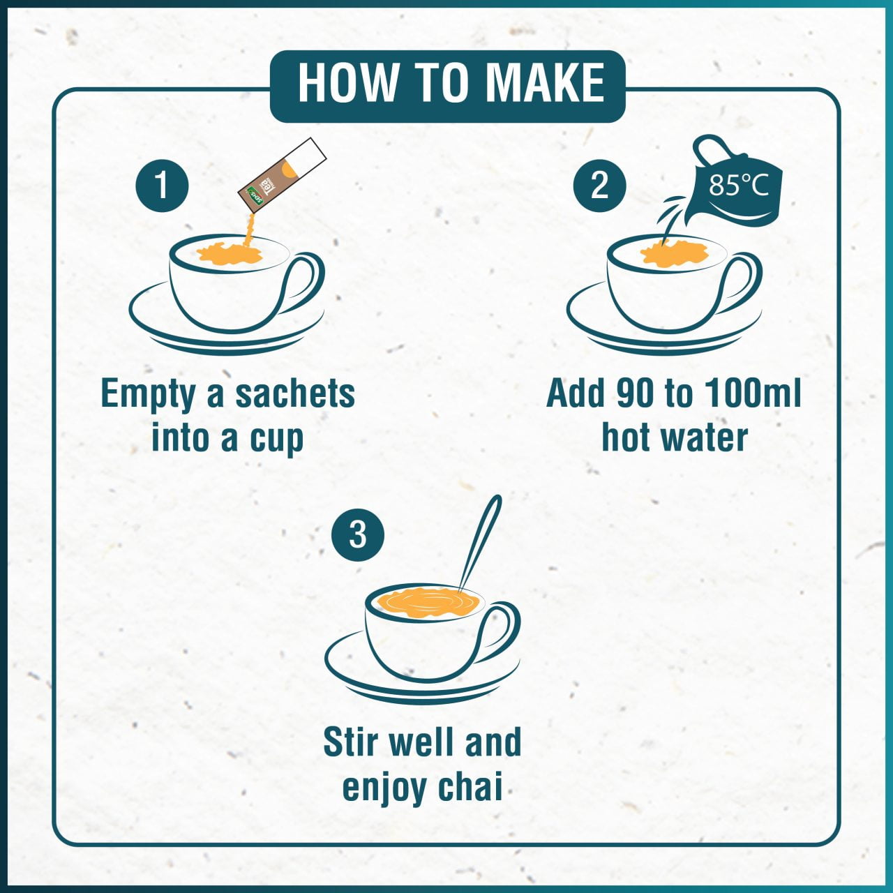 Senso Cardamom Instant Chai Tea Latte (10 Sticks)