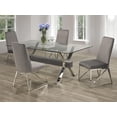 thumbnail image 1 of 5-Piece Dining Set, Grey, 1 of 2