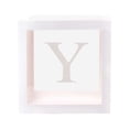 thumbnail image 1 of 26 Letters DIY Party Decoration White Transparent Balloons Wedding Confession Birthday Party Decoration Scene Layout Balloons, 1 of 4
