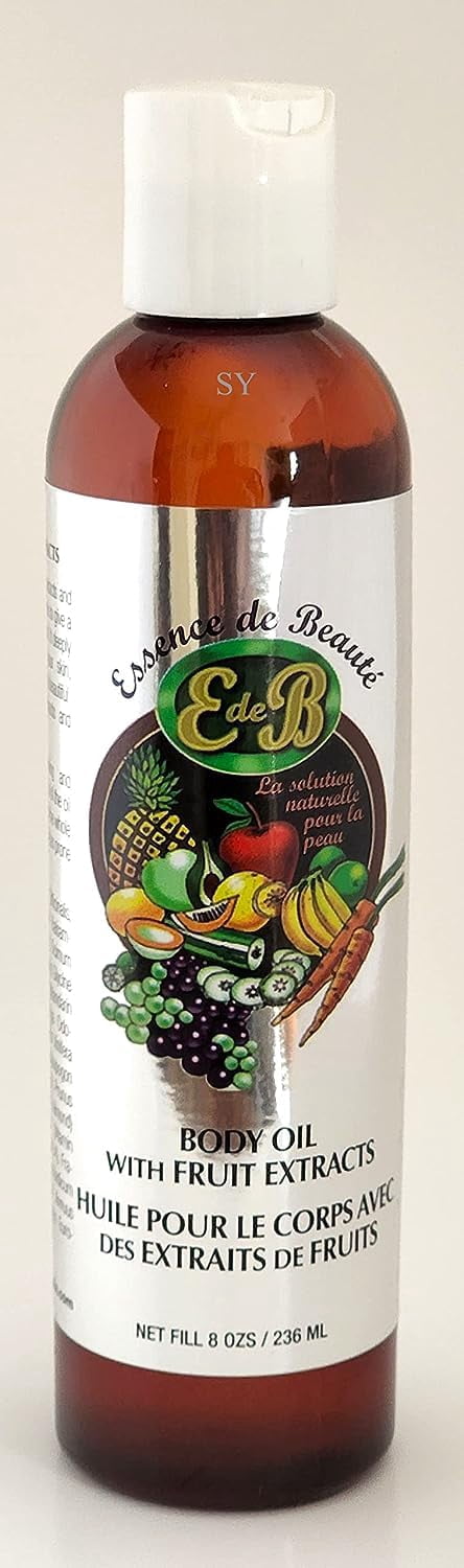 Essence De Beaute Body Oil with Fruit Extracts 8 Oz / 236ml