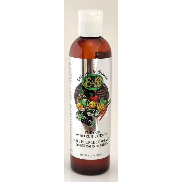 Essence De Beaute Body Oil with Fruit Extracts 8 Oz / 236ml