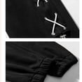thumbnail image 5 of Styesk Men's Pants Men's Solid Color Leisure Motion Easy Shut Up Sweatpants Add Fertilizer Enlarge Trousers, 5 of 5