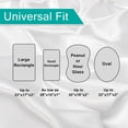 thumbnail image 3 of EIGTHTAIL Bassinet Sheet Set 2 Pack Fitted Bassinet Sheets for Baby Boy  Universal Microfiber Soft Cradle Sheets for Oval Rectangle and Hourglass Bassinet Mattress, 3 of 5