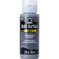 thumbnail image 1 of FolkArt Multi-Surface Satin Acrylic Paint, 2 fl. oz., Medium Gray, 1 of 9