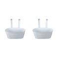 thumbnail image 1 of bedienty Portable Flower Pot - Easy To Maintain And Move Around Hanging Flower Pots Garden Decoration white 28*13*12*22.5*9.5 2Set, 1 of 6