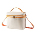 thumbnail image 4 of Corduroy Insulation Bag Color Matching Thickened Water Proof Portable Lunch Bag Ice Pack Lunch Box Bag, 4 of 5