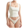 thumbnail image 5 of Lixiuxyad Basic Tank Tops Women Sexy Square Neck Tank Top Summer Going Out Basic Shirt, 5 of 5