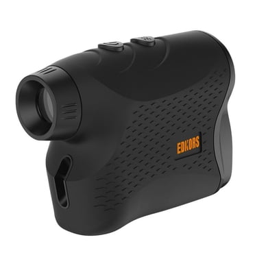 EDKORS Rangefinder Portatif 450 m Télémètre Haute Précision Prise en Charge de la Mesure de la Distance et de la Vitesse Mode Drapeau-Bloqueur Anti-Buée pour