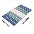thumbnail image 3 of JFZMDY Tapis de Bain Coloré à Rayures, Tapis d'Entrée Absorbant pour Salle de Bain, 3 of 3