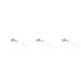 thumbnail image 4 of yingyy Model Railway Lamp Outdoor 1:87 Scale Streetlight Building LED Park Light Garden Yard Building Layout Decorations Type B Gray 3Set, 4 of 6