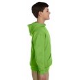 thumbnail image 4 of Jerzees Youth NuBlend Pull Over Hooded Sweatshirt, M, Deep Purple, 4 of 4
