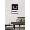 thumbnail image 3 of NFL Chicago Bears - Logo 21 Wall Poster, 22.375" x 34" Framed, 3 of 4