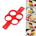 thumbnail image 4 of 4 Hole Omelette Maker Multi-functional 7-link Round Star Heart Shaped Pancake Maker Breakfast Baking Molds, 4 of 6
