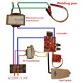 thumbnail image 1 of Contrôleur de Machine à Souder Numérique Remplacement Ampèremètre à Impulsion Unique Panneau de Contrôle de Machine à Souder Pièces de Rechange DIY 100A, 1 of 8