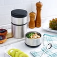 thumbnail image 4 of Mainstays Stacking Food Jar, Stainless Steel, 41 oz, 4 of 26