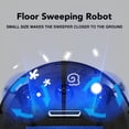 thumbnail image 4 of Sweeping Robot, USB Rechargeable Robot Vacuum Cleaner 3 in 1 Sweeping Mopping Robotic Vacuum with Strong Suction, Quiet Auto Robotic Floor Cleaner Automatic Obstacle Avoidance, 4 of 7