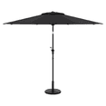 thumbnail image 4 of HOMETRENDS 9 ft. Round Push-Up Market Patio Umbrella, Meteorite, 4 of 10