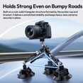 thumbnail image 2 of Ulanzi TB15 Aluminum Suction Cup Mount – 360° Camera Magic Arm Car Rig System, Heavy-Duty Suction Base for DSLR, GoPro, Action, and Mirrorless Cameras, 2 of 16