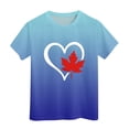 thumbnail image 4 of WEAIXIMIUNG T-Shirts pour Adolescentes T-Shirts Tendance pour Filles T-Shirt à Manches Courtes d'Été Col Ras du Cou T-Shirt Coupe Décontractée T-Shirts Basiques, 4 of 4