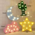 thumbnail image 2 of Led Night Light Decorative Night Lights Decorative LED  Moon Star  Night Lights For Kids And Adults, 2 of 8