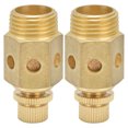 thumbnail image 1 of Pneumatic Muffler,2Pcs Pneumatic Muffler Brass Brass Muffler Pneumatic Muffler Future-Proof Design, 1 of 8