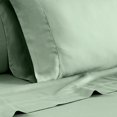 thumbnail image 4 of Benjara BM231563 Tulsa 1200 Thread Count Tri Blend King Sheet Set, Sage - 6 Piece, 4 of 5