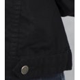 thumbnail image 4 of Veste en Denim Basique pour Femmes à Boutons, Manches Longues, Vestes en Jean Extensibles pour Dames, 4 of 6