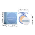 thumbnail image 2 of YoGold Matte Smooth Flawless Setting Powder Makeup, Oil Control Matte Perfection Face Powder Compact For Women, Polvo Compacto De Maquillaje, Waterproof Long Lasting B, 2 of 6
