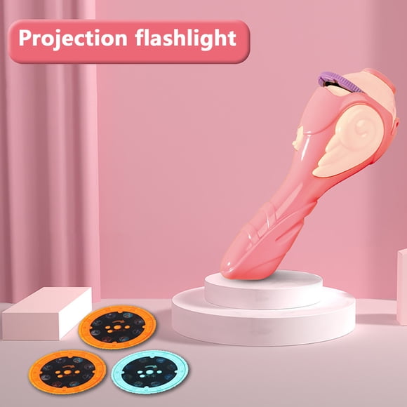 Children's Projection Flashlight Luminous Toy Early Education Pattern Slide Show Picture Bedtime Story Projector