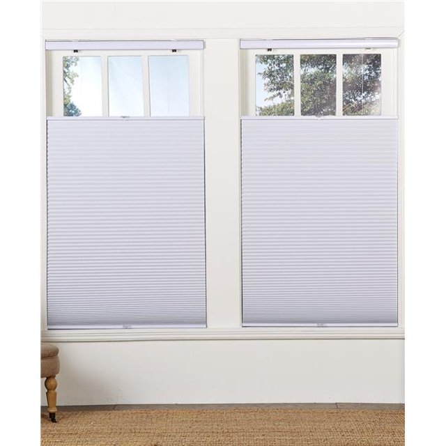 Store Occultant Sans Fil de Haut en Bas, Blanc - 34.5 x 72 Po.