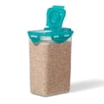 thumbnail image 1 of Starfrit LocknLock Contenant en plastique pour garde-manger - 1.3L / 43oz - Couvercle rabattable - Verrouillage à 4 côtés - Sans BPA, 1 of 6